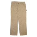 CARHARTT Carpenter Womens Trousers Beige Regular Straight W31 L31