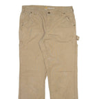 CARHARTT Carpenter Womens Trousers Beige Regular Straight W31 L31