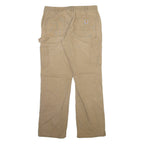 CARHARTT Carpenter Womens Trousers Beige Regular Straight W31 L31