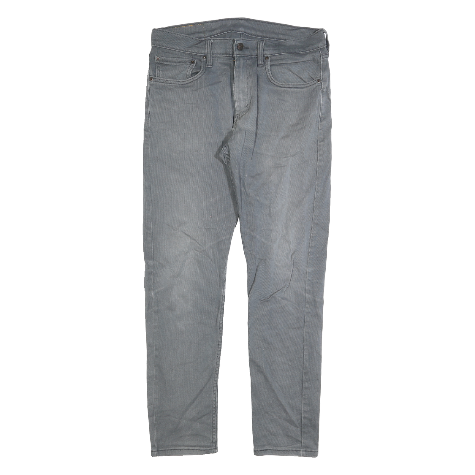 LEVI'S 512 Mens Slim Tapered Denim Medium W32 L32 Blue Jeans Zip Closure
