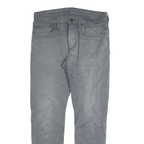 LEVI'S 512 Mens Slim Tapered Denim Medium W32 L32 Blue Jeans Zip Closure