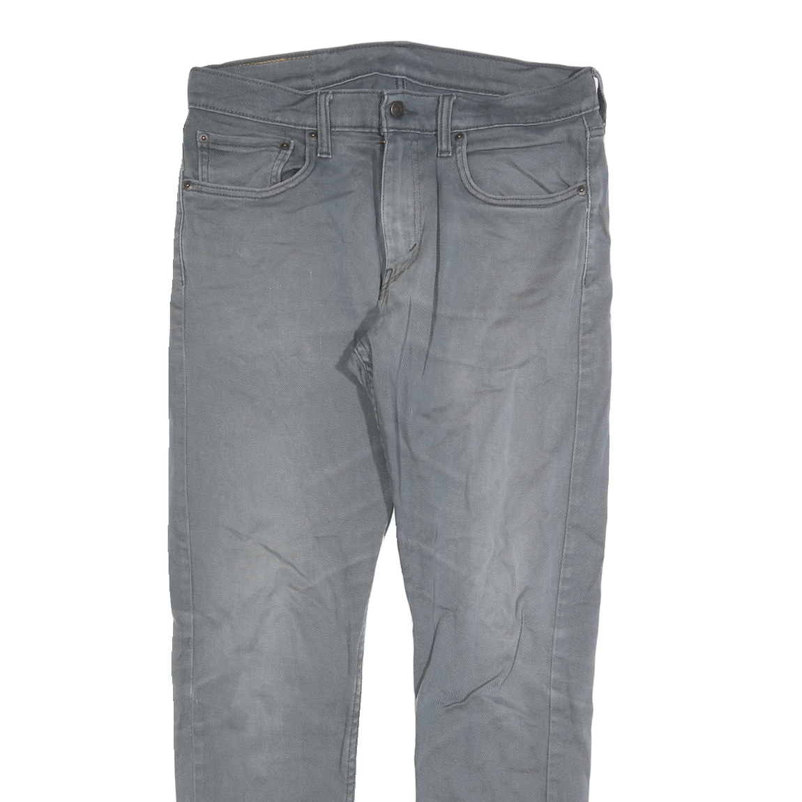LEVI'S 512 Mens Slim Tapered Denim Medium W32 L32 Blue Jeans Zip Closure