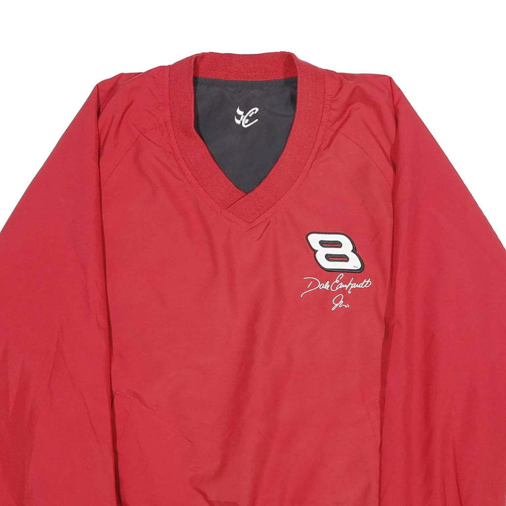 CHASE AUTHENTICS Mens Red Dale Earnhardt Jr V-Neck M Pullover Sweatshirt Racing