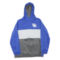 FANATICS Mens Blue & Grey Kentucky Zip Jacket XL Polyester Blend Sportswear
