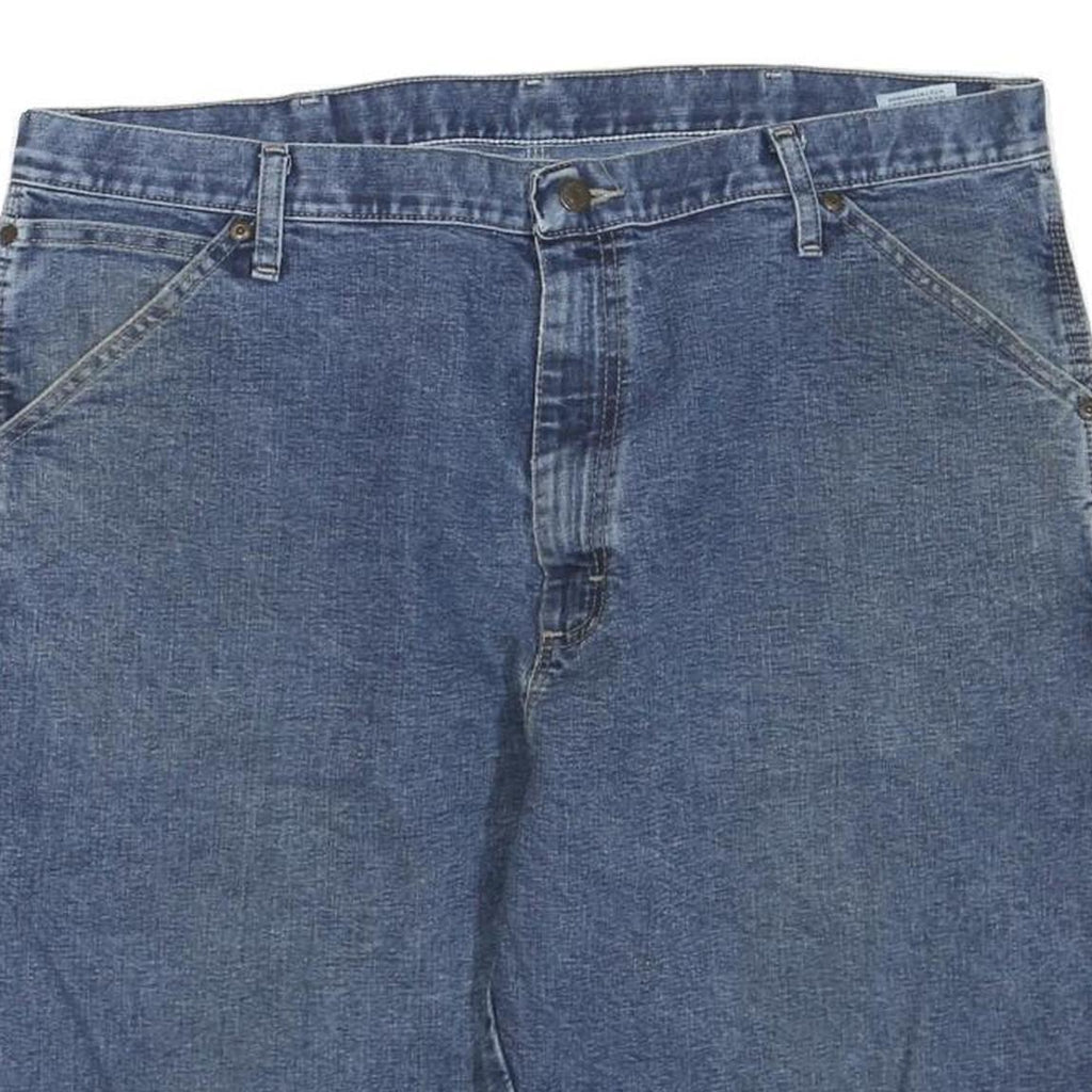 WRANGLER Mens Denim Blue Casual Shorts XL W40 Cotton Blend Relaxed Fit