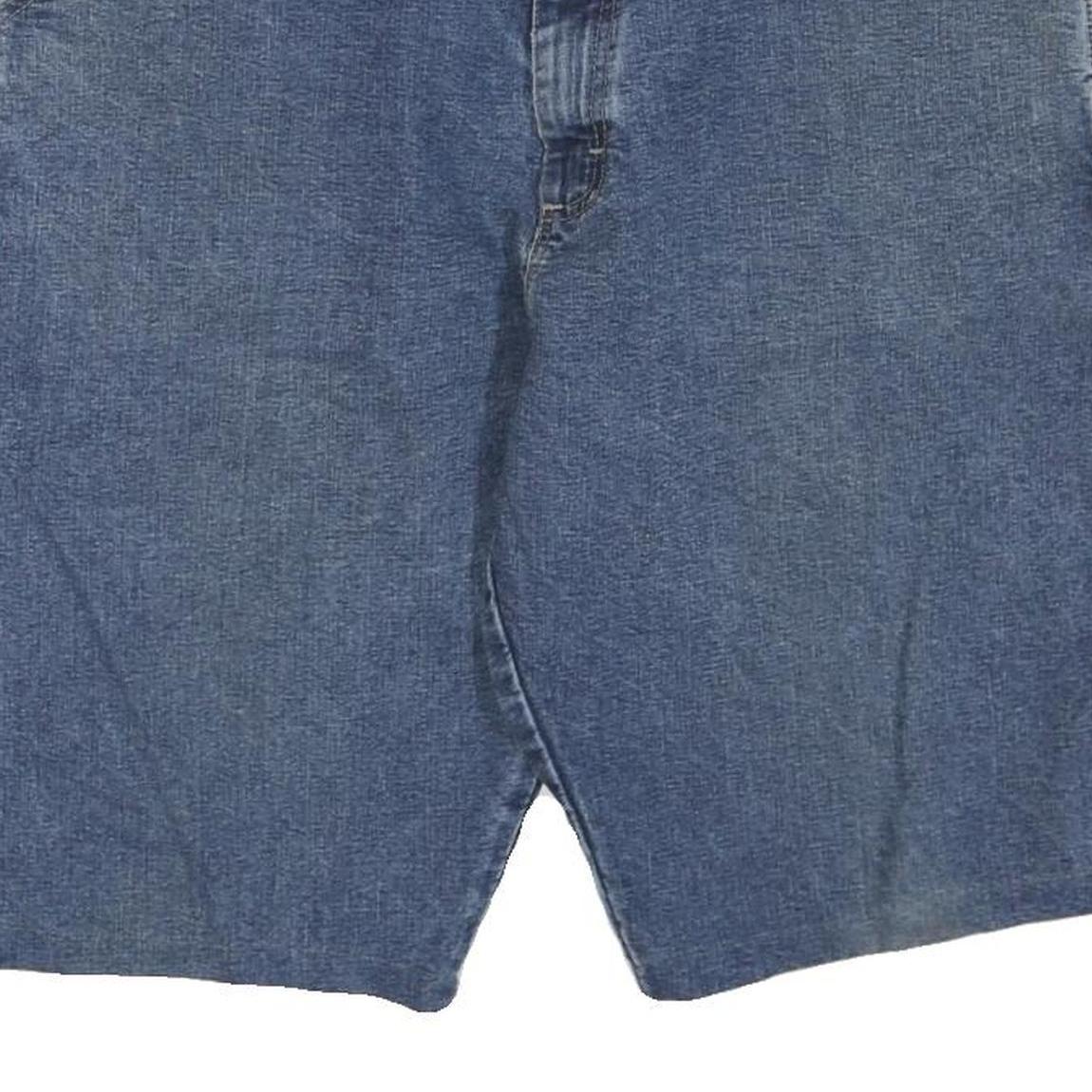 WRANGLER Mens Denim Blue Casual Shorts XL W40 Cotton Blend Relaxed Fit