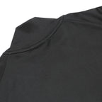 ADIDAS Mens Black Zip Jacket L Polyester Track Three Stripe Classic Sportswear