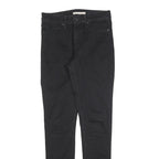 LEVI'S 311 Womens Jeans Black Slim Skinny Denim Medium W28 L32 Stretch Zip