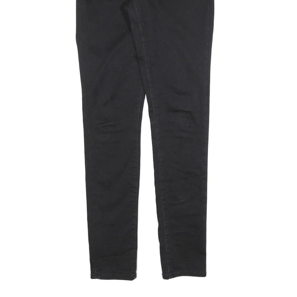 LEVI'S 311 Womens Jeans Black Slim Skinny Denim Medium W28 L32 Stretch Zip