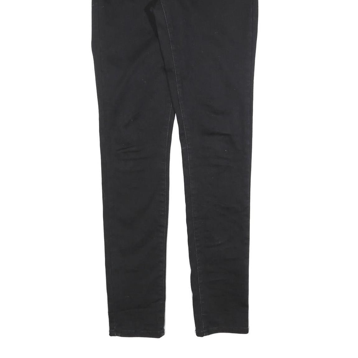 LEVI'S 311 Womens Jeans Black Slim Skinny Denim Medium W28 L32 Stretch Zip