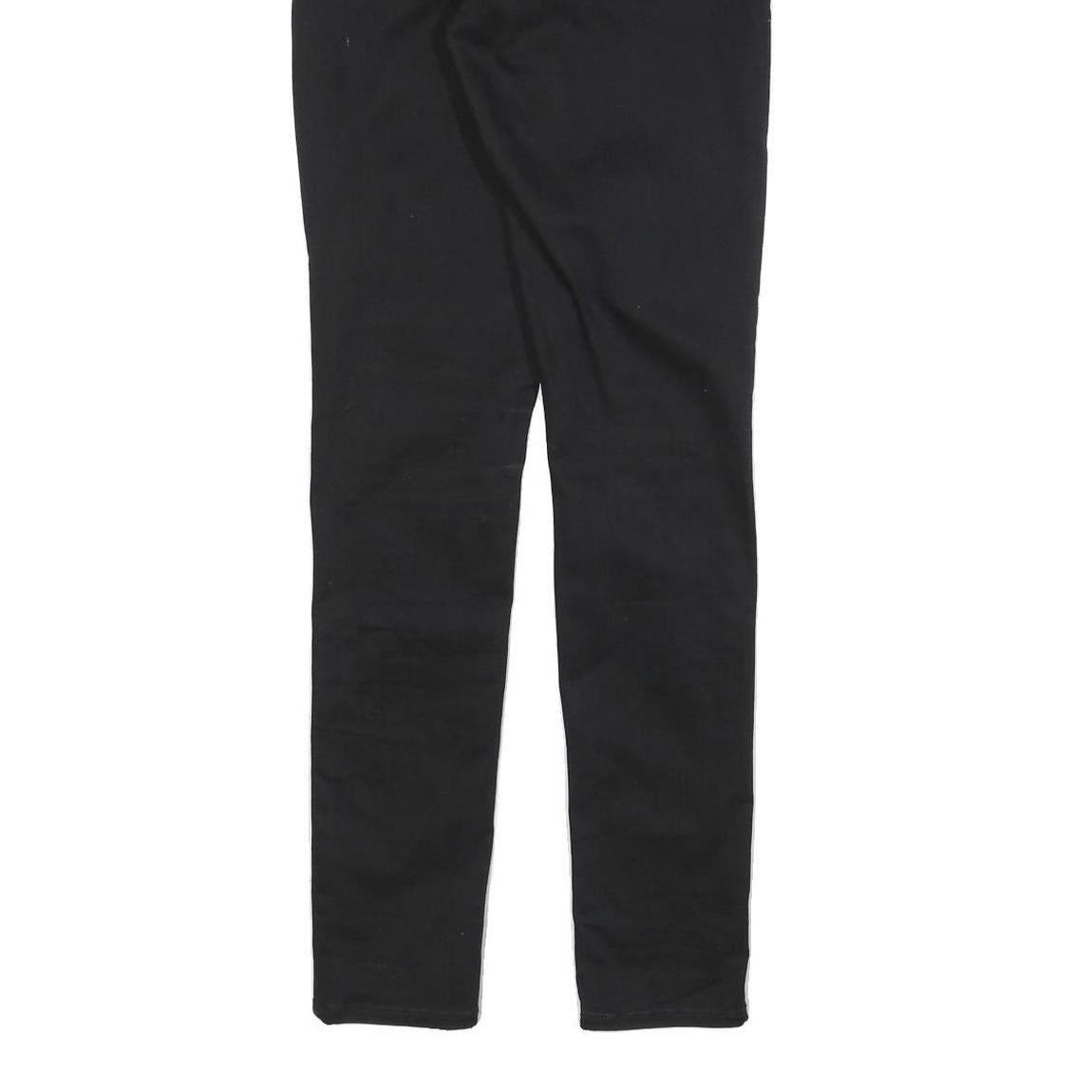 LEVI'S 311 Womens Jeans Black Slim Skinny Denim Medium W28 L32 Stretch Zip