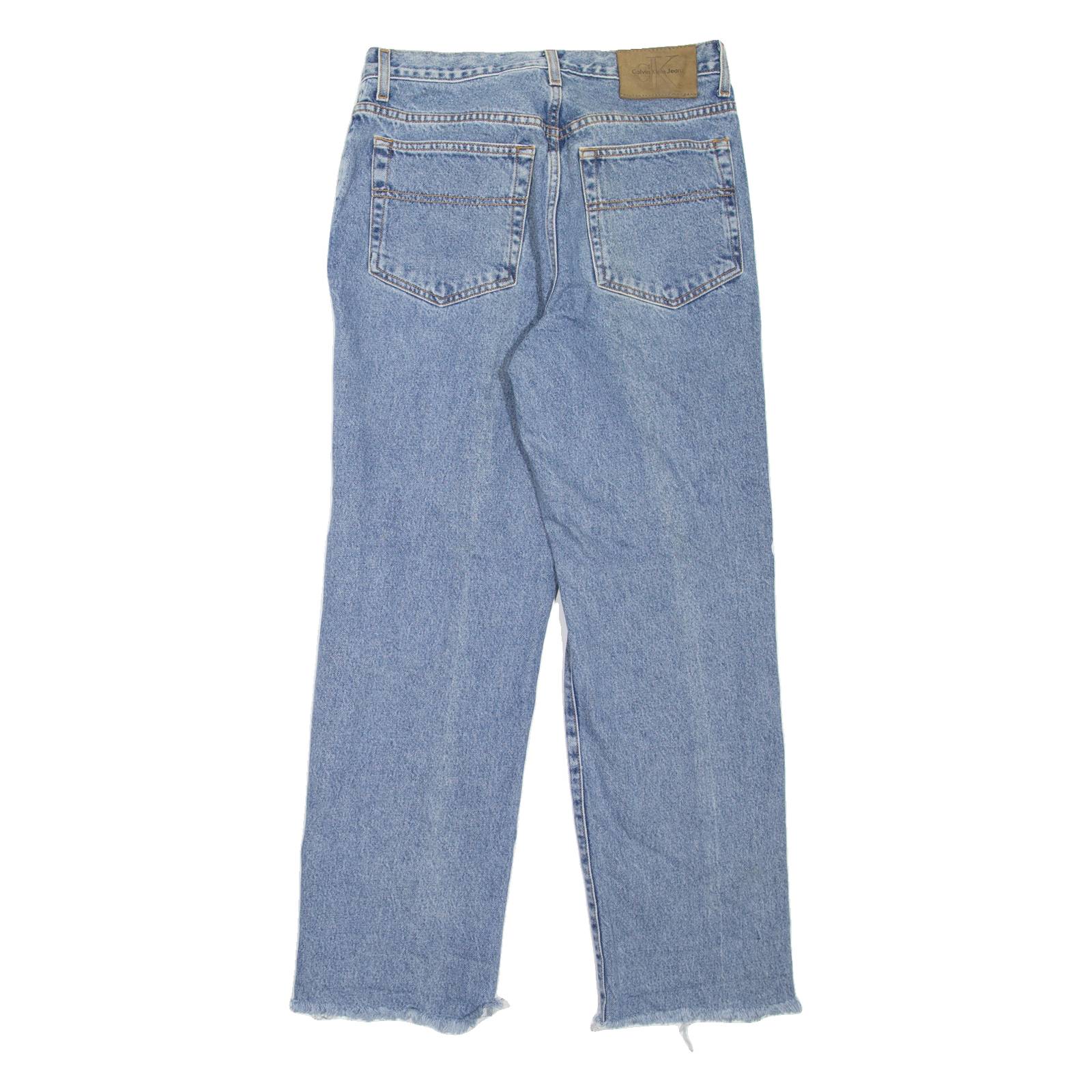 CALVIN KLEIN JEANS Mens Jeans Blue Regular Straight W31 L29