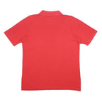KAPPA Mens Red Cotton Polo Shirt XL Short Sleeve Plain Soft Comfortable