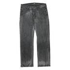 7 FOR ALL MANKIND Womens Regular Fit Grey Denim Jeans W36 L33 Stylish Cotton