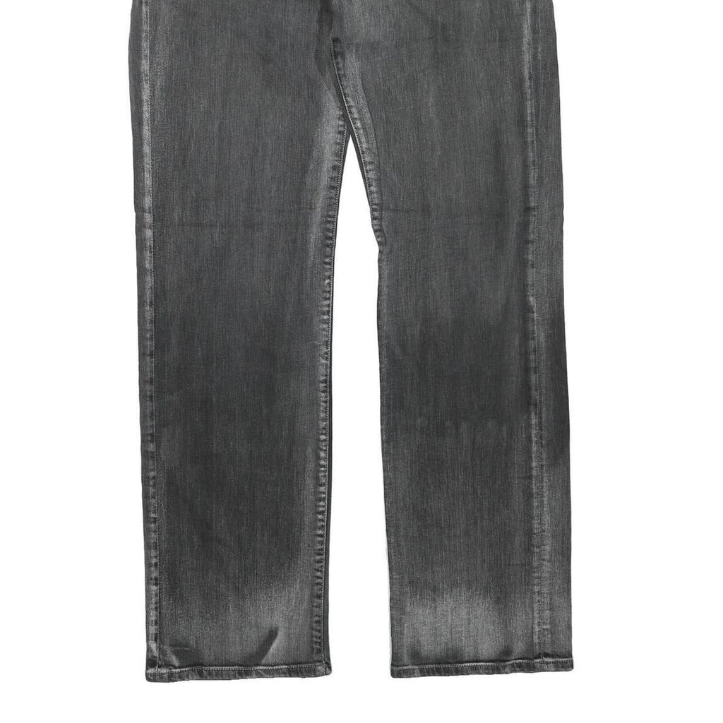 7 FOR ALL MANKIND Womens Regular Fit Grey Denim Jeans W36 L33 Stylish Cotton