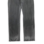 7 FOR ALL MANKIND Womens Regular Fit Grey Denim Jeans W36 L33 Stylish Cotton