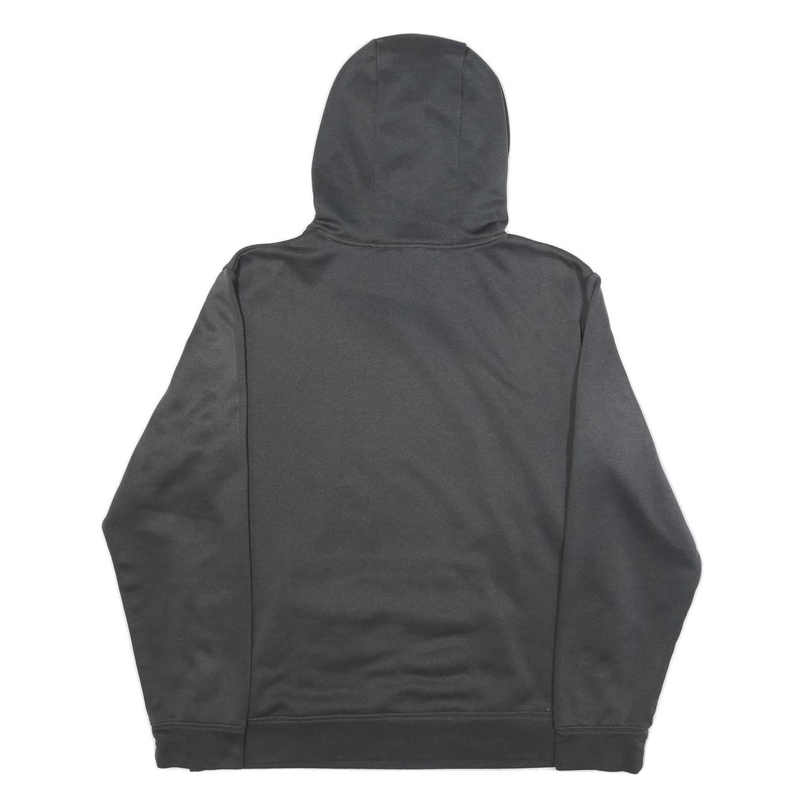 THE NORTH FACE Mens Grey Pullover Hoodie L Mountain Athletics Logo Sweatshirt