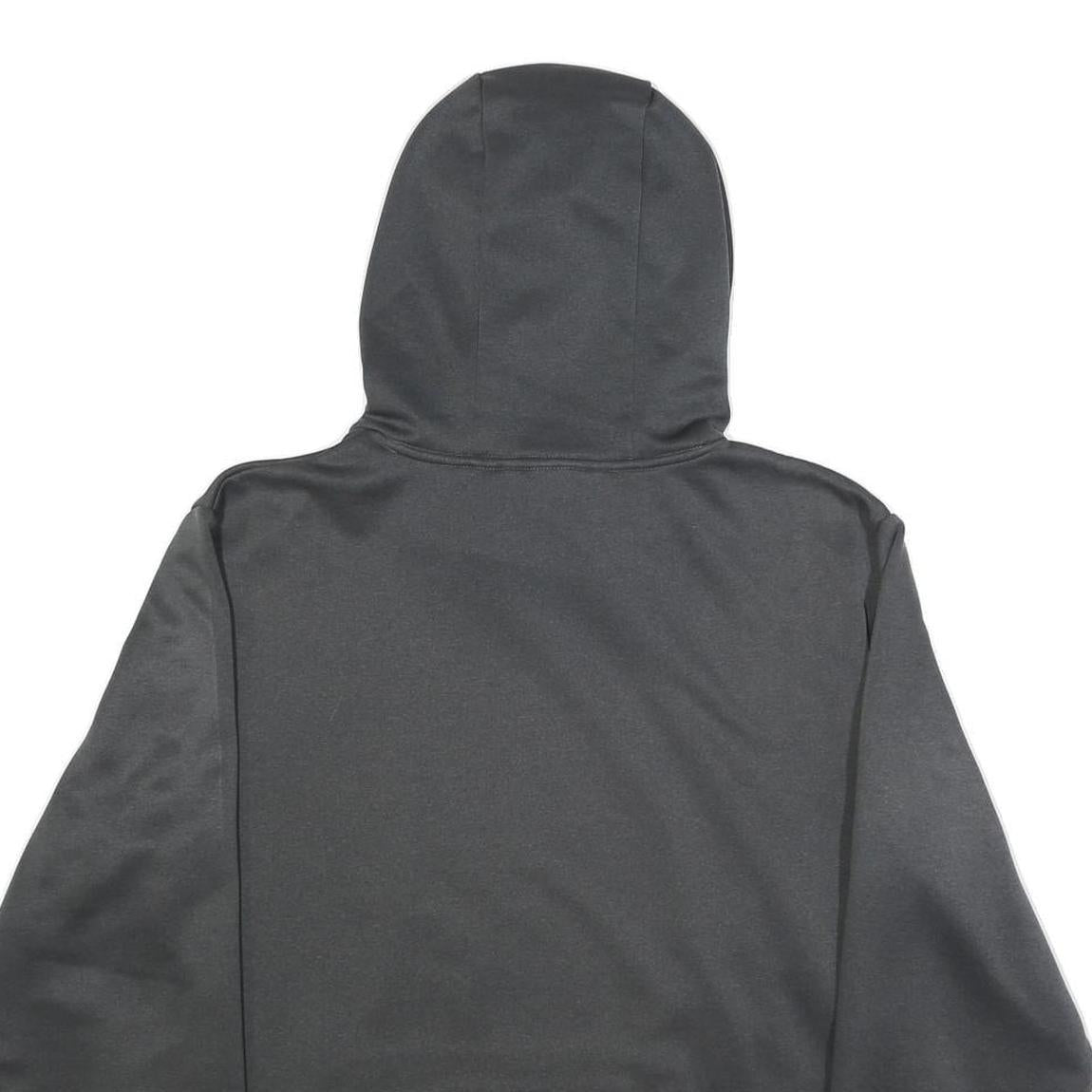 THE NORTH FACE Mens Grey Pullover Hoodie L Mountain Athletics Logo Sweatshirt