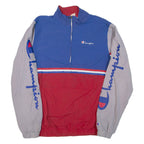 CHAMPION Mens Pullover Jacket Grey Colourblock M