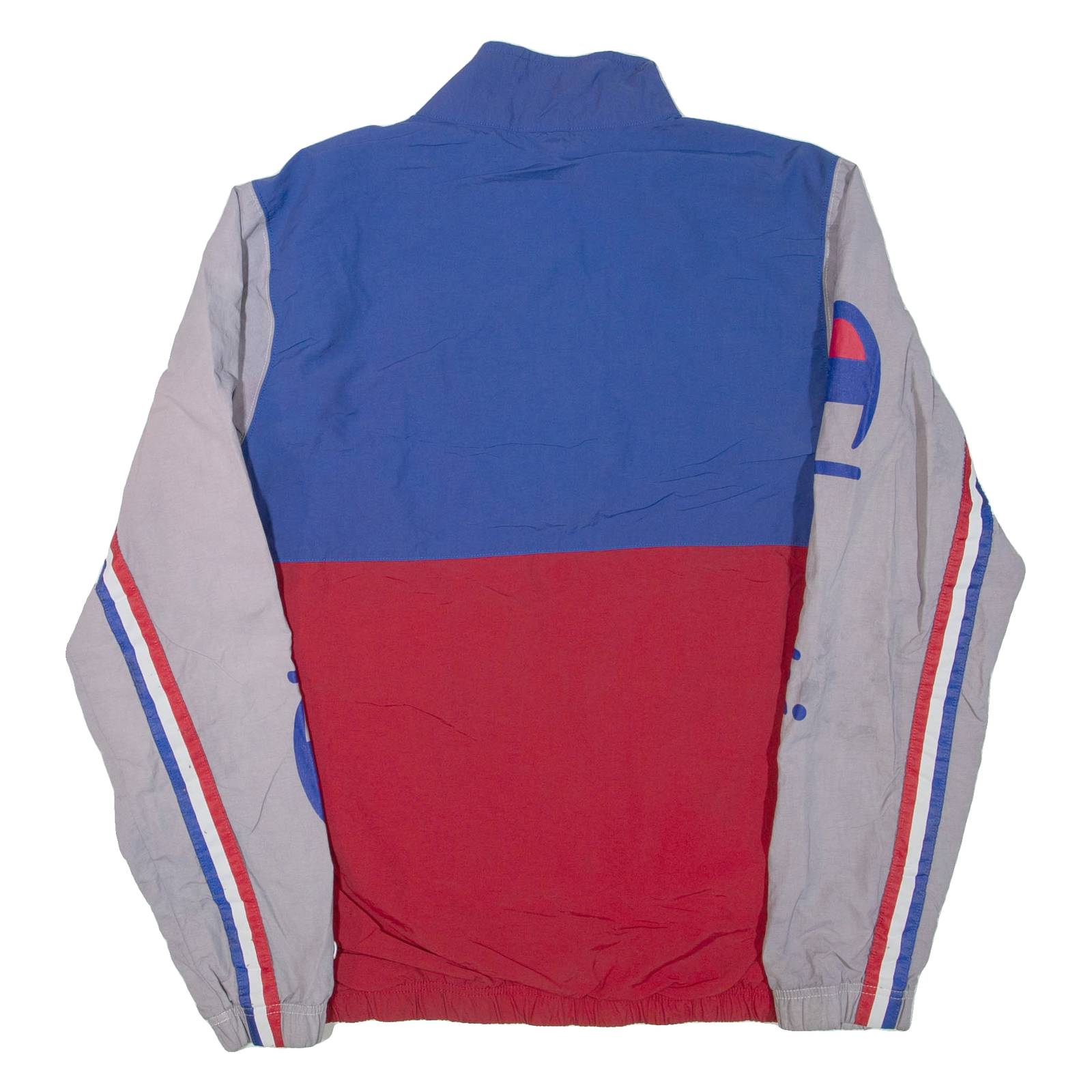 CHAMPION Mens Pullover Jacket Grey Colourblock M