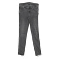 LEVI'S Line 8 Womens Jeans Grey Regular Skinny Denim Raw W29 L32 Classic Fit