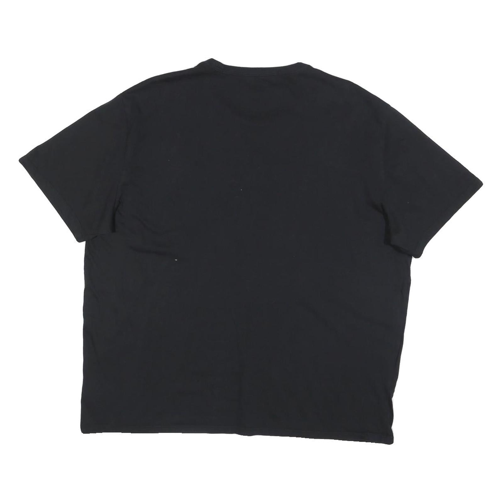 CALVIN KLEIN Womens Black Graphic T-Shirt XL Short Sleeve Crew Neck Logo Print