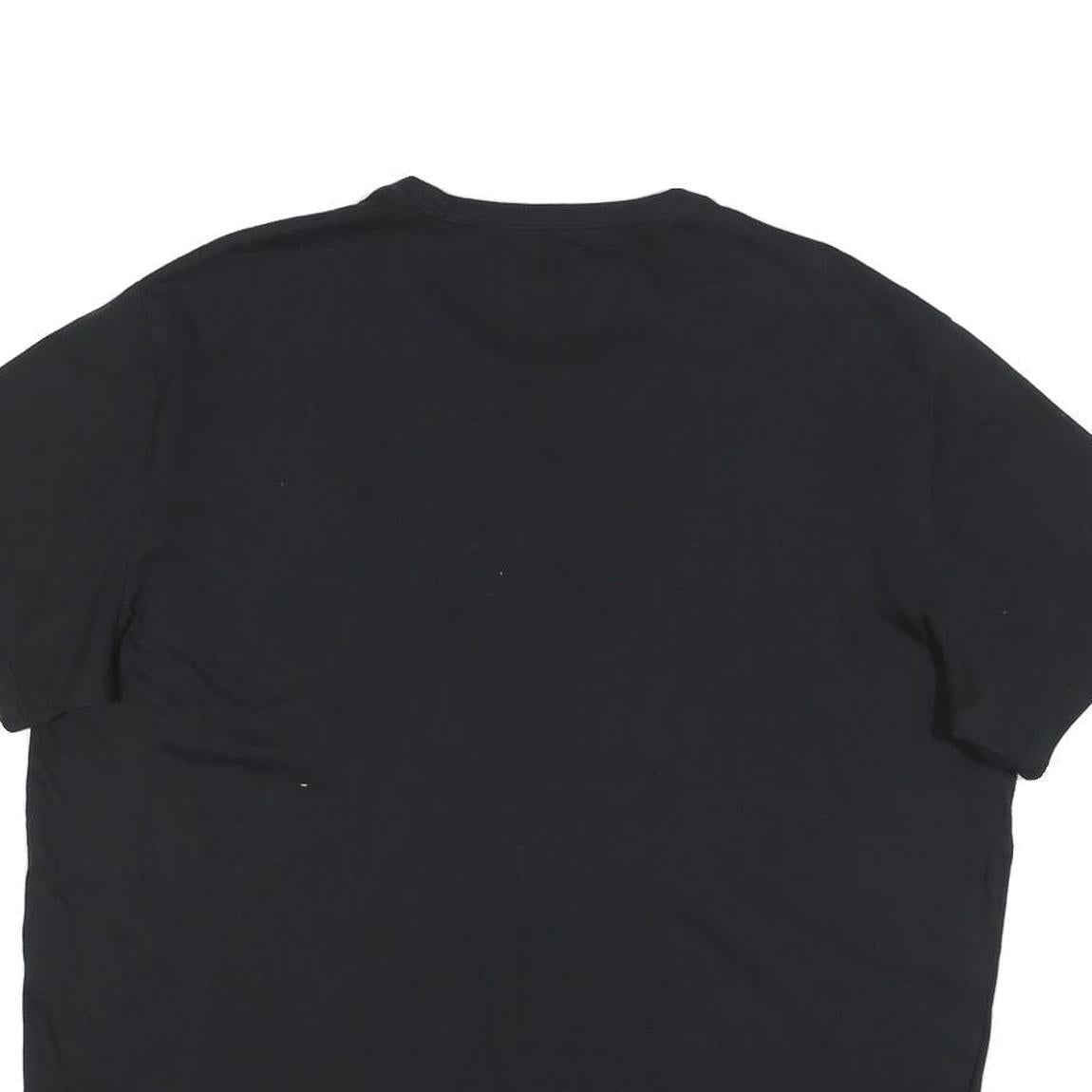 CALVIN KLEIN Womens Black Graphic T-Shirt XL Short Sleeve Crew Neck Logo Print