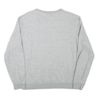 CHAMPION Mens Grey Crew Neck M Sweatshirt Cotton Blend Casual Pullover