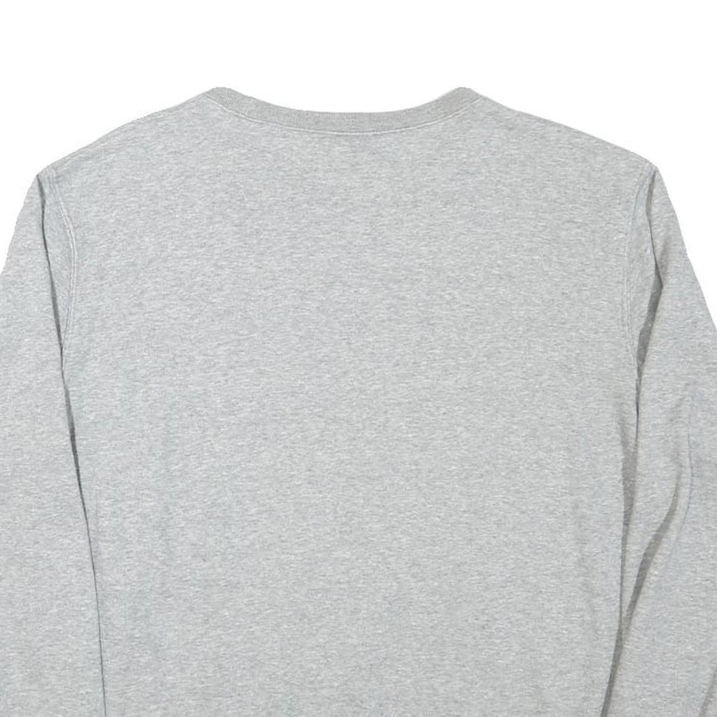 CHAMPION Mens Grey Crew Neck M Sweatshirt Cotton Blend Casual Pullover