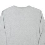 CHAMPION Mens Grey Crew Neck M Sweatshirt Cotton Blend Casual Pullover