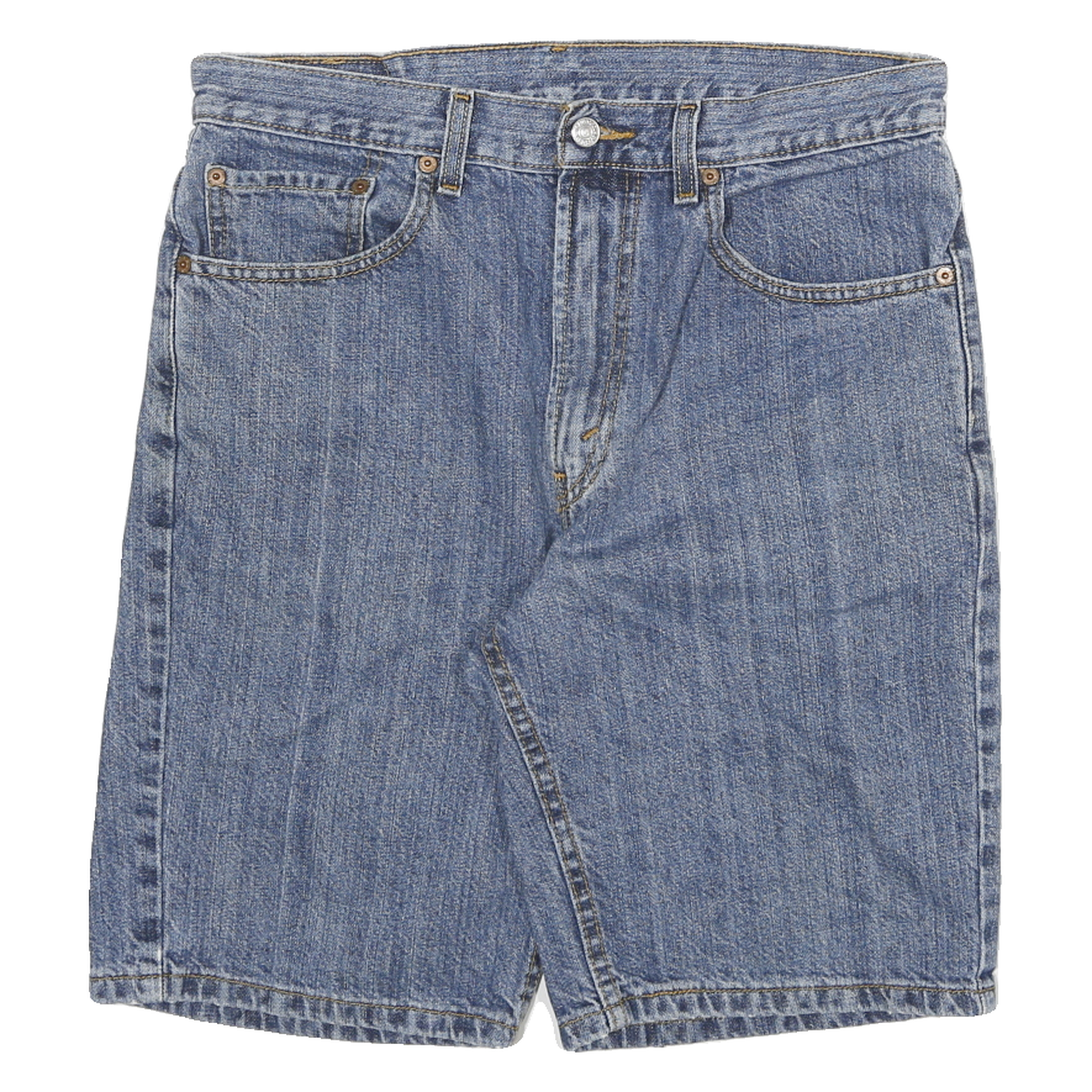 LEVI'S Mens Denim Blue Shorts XL W32 Classic Cotton Blend Casual Pockets
