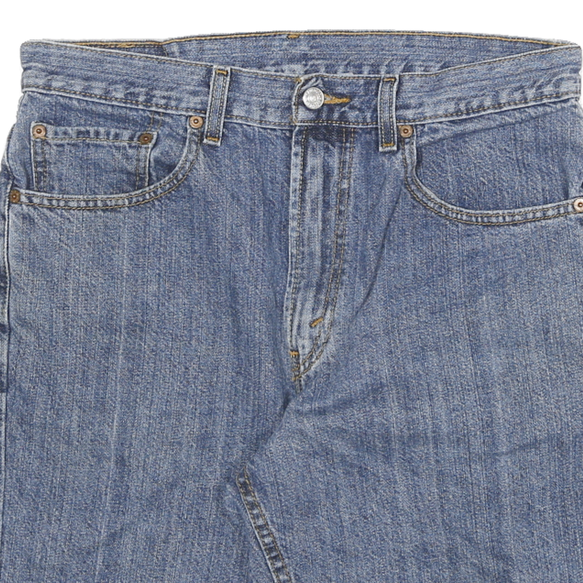 LEVI'S Mens Denim Blue Shorts XL W32 Classic Cotton Blend Casual Pockets