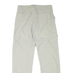 COLUMBIA Womens Regular Beige Polyester Blend Zip Trousers W31 L30 Outdoor