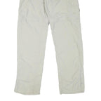 COLUMBIA Womens Regular Beige Polyester Blend Zip Trousers W31 L30 Outdoor