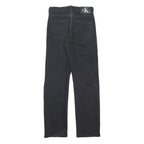 Calvin Klein Womens Jeans Black Regular Straight Denim W27 L29 Classic Style