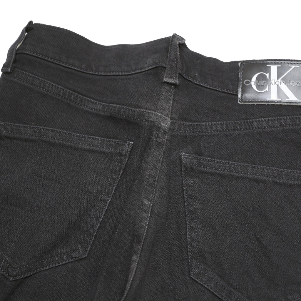 Calvin Klein Womens Jeans Black Regular Straight Denim W27 L29 Classic Style