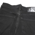 Calvin Klein Womens Jeans Black Regular Straight Denim W27 L29 Classic Style