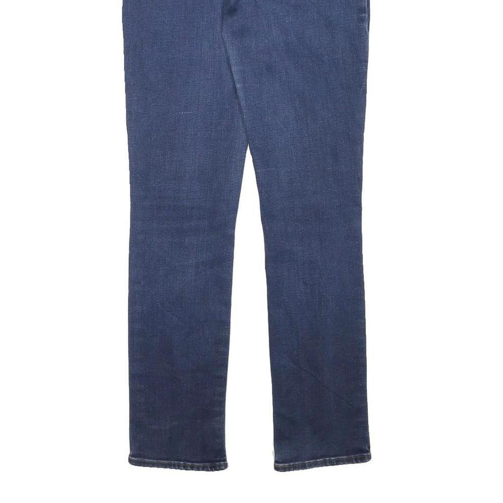 LEVI'S Womens Slim Blue Denim Jeans W27 L30 Zip Closure Stretch Cotton Blend