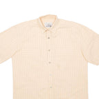 NEW CLASSIC Mens Shirt Orange Striped M