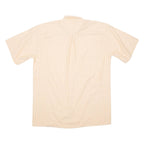 NEW CLASSIC Mens Shirt Orange Striped M