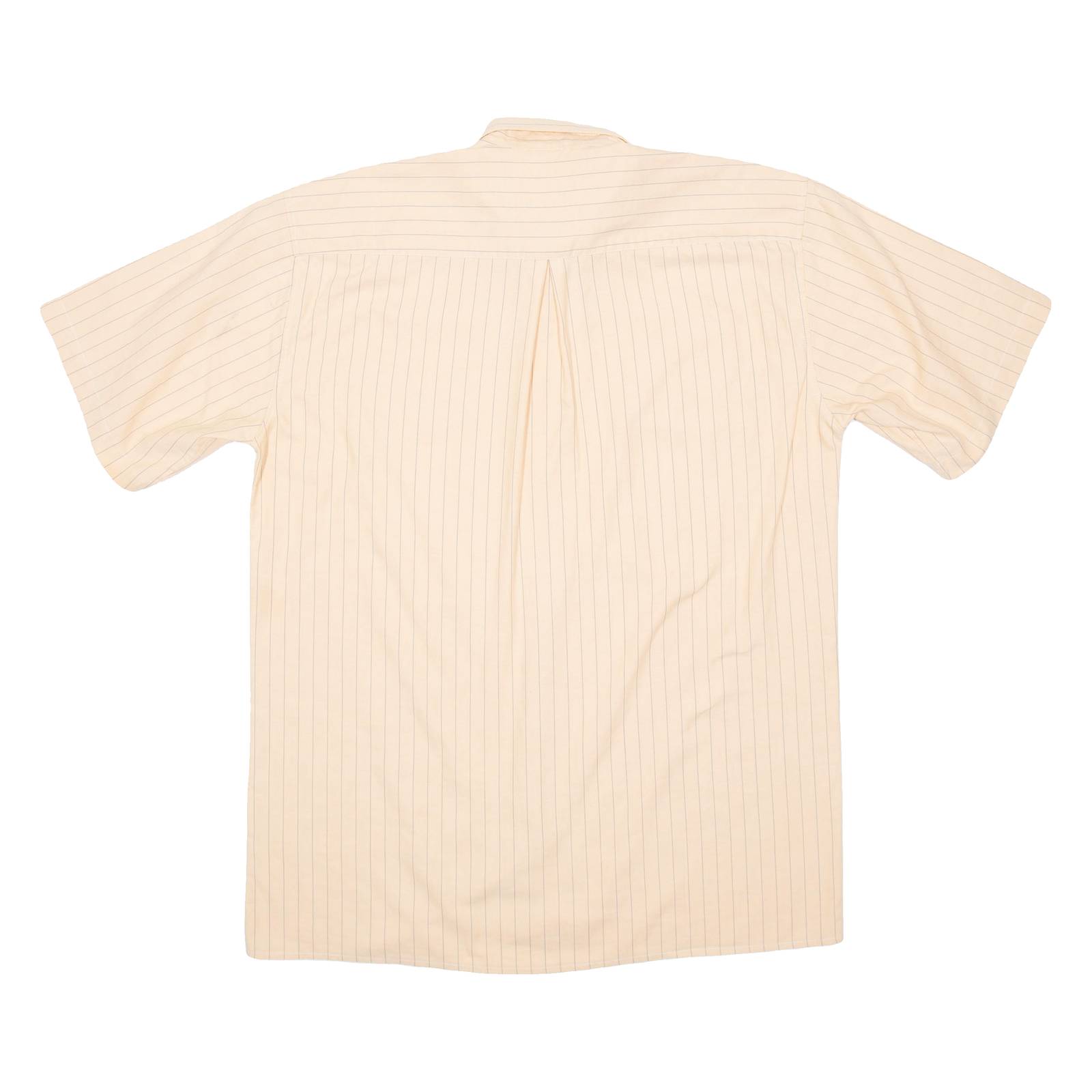 NEW CLASSIC Mens Shirt Orange Striped M