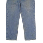 CARHARTT Mens Blue Regular Straight Denim Jeans W38 L34 Classic Workwear Durable