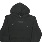 PUMA Mens Black Cotton Hoodie M Pullover Long Sleeve Casual Sweatshirt