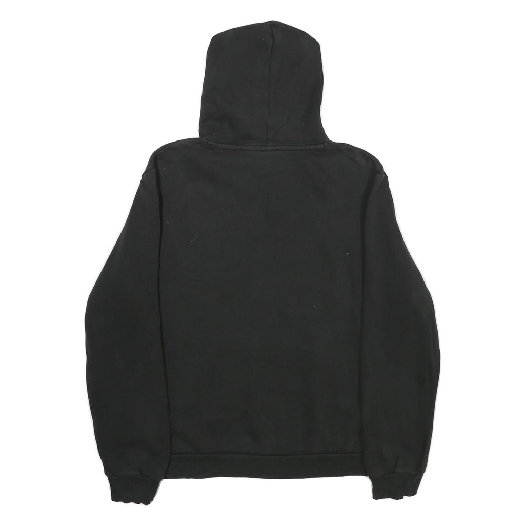 PUMA Mens Black Cotton Hoodie M Pullover Long Sleeve Casual Sweatshirt