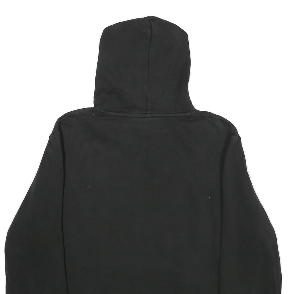 PUMA Mens Black Cotton Hoodie M Pullover Long Sleeve Casual Sweatshirt