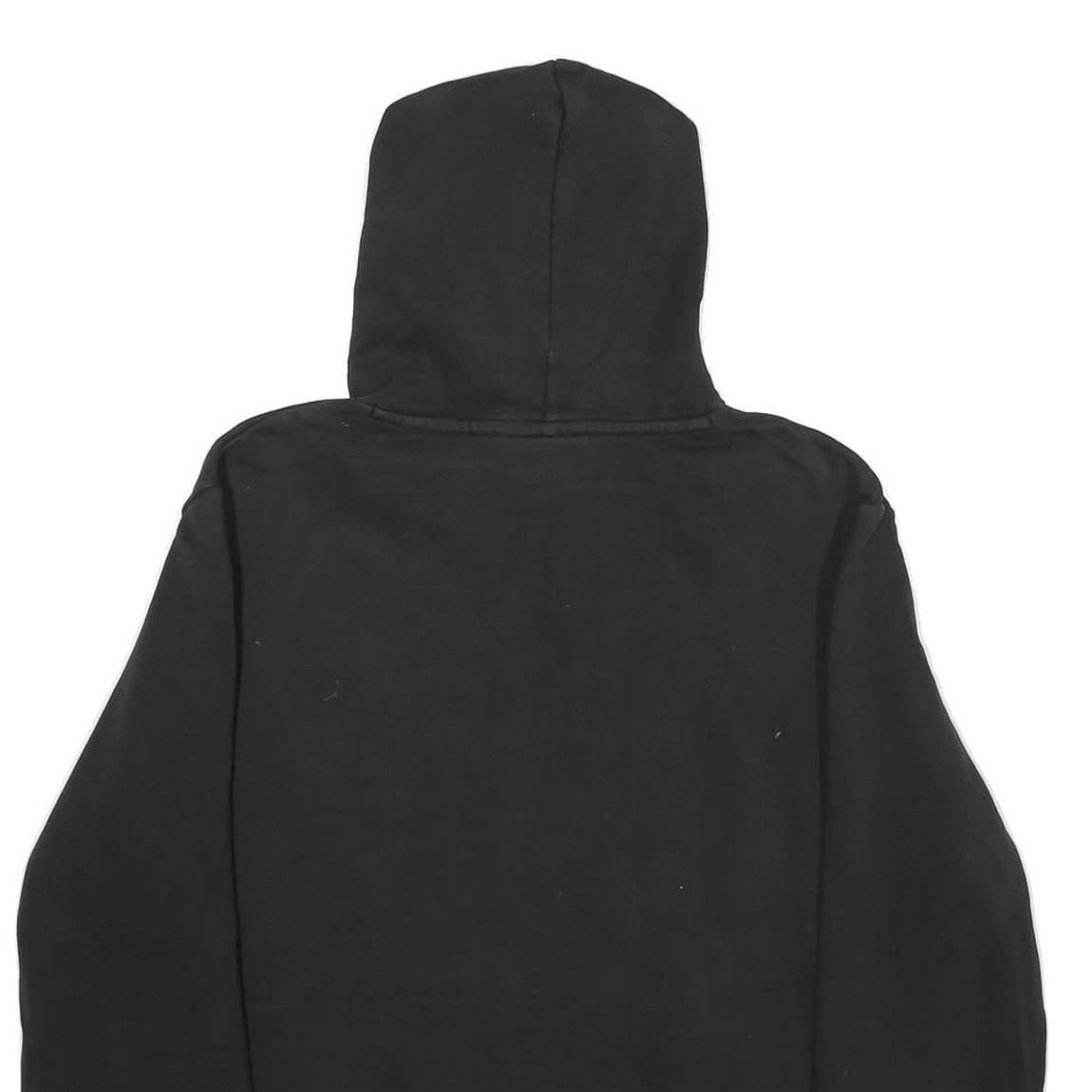 PUMA Mens Black Cotton Hoodie M Pullover Long Sleeve Casual Sweatshirt