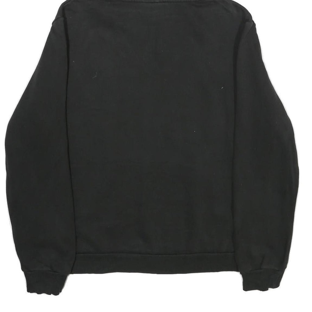 PUMA Mens Black Cotton Hoodie M Pullover Long Sleeve Casual Sweatshirt