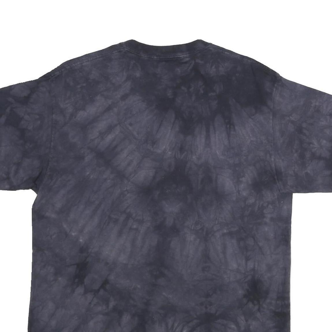 THE MOUNTAIN Mens Black Graphic T-Shirt M Short Sleeve Crew Neck Eagle Print