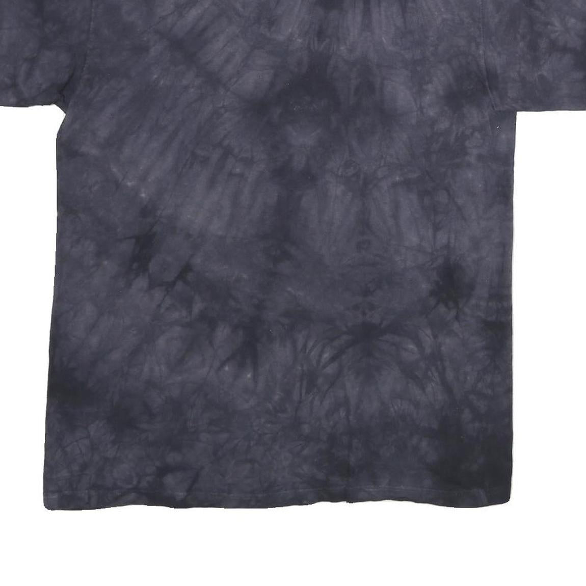 THE MOUNTAIN Mens Black Graphic T-Shirt M Short Sleeve Crew Neck Eagle Print