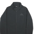 KAPPA Womens Black Jacket S Polyester Blend Plain Zip Athletic Sport Casual